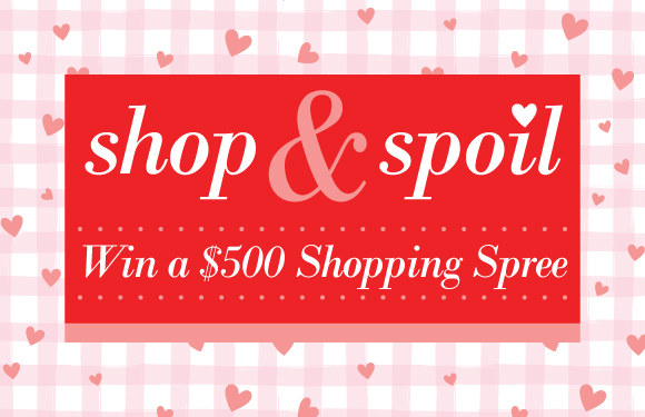 Valentine $500 Shopping Spree Contest